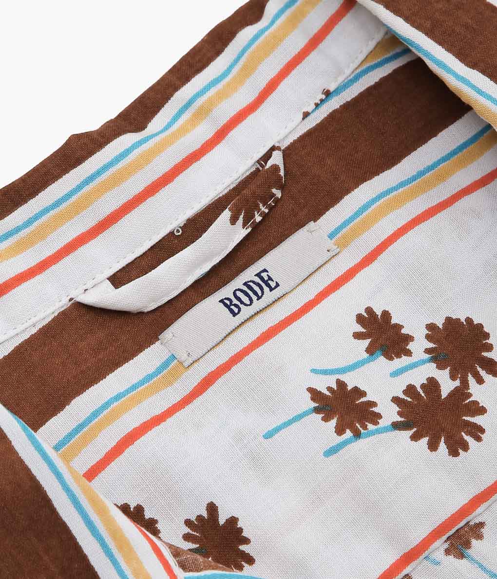 BODE ''FOUR WEEDS SHIRT'' (MULTI)