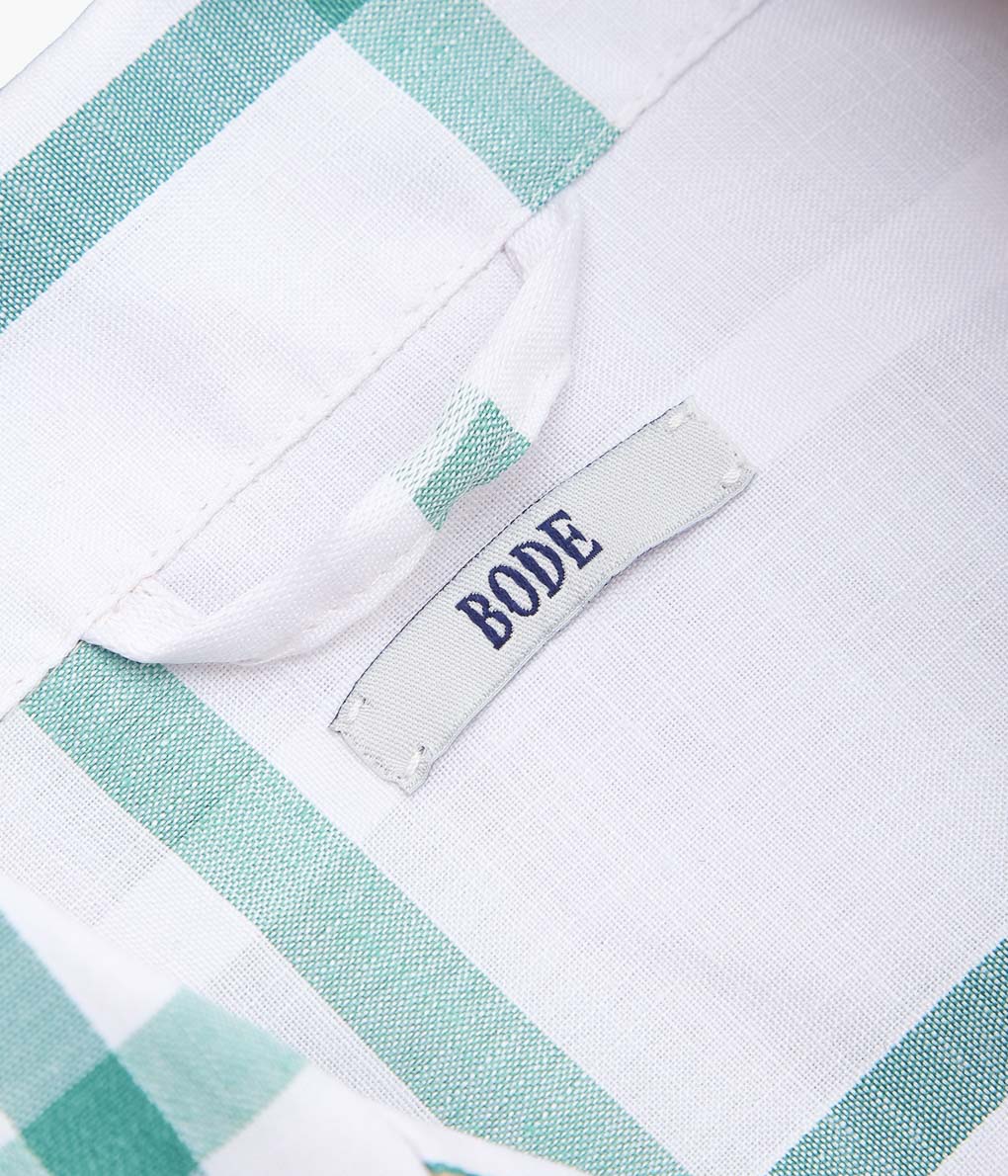 BODE ''GOLF PLAID SHIRT'' (MULTI)