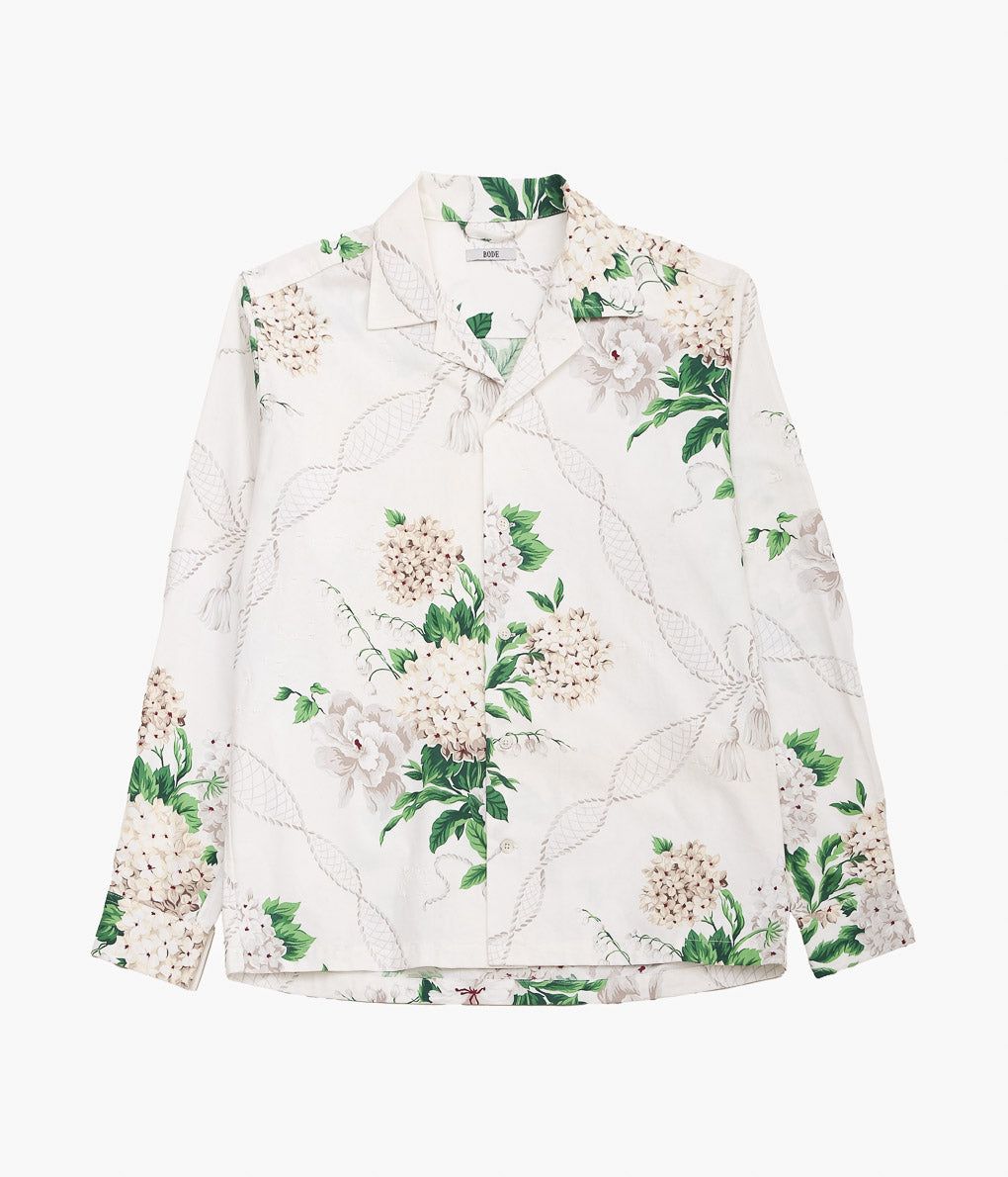 BODE ''LILY OF THE VALLEY ROPE SHIRT'' (MULTI)