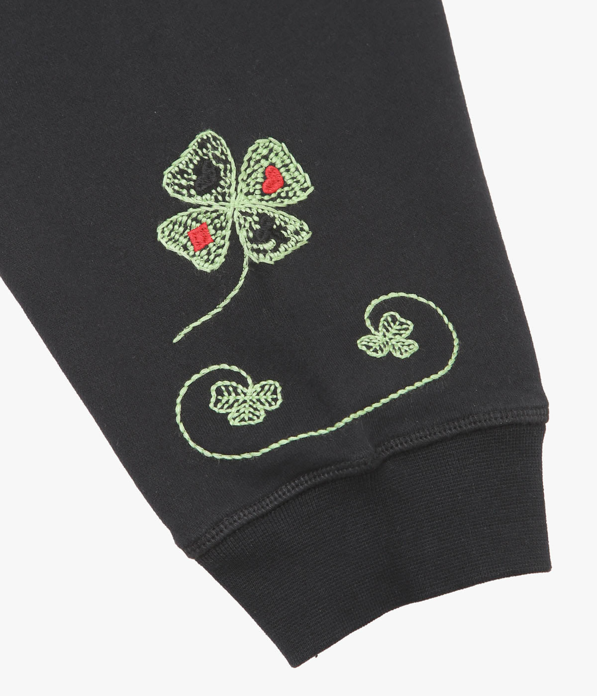 BODE ''LUCKY DRAW PULLOVER'' (BLACK)