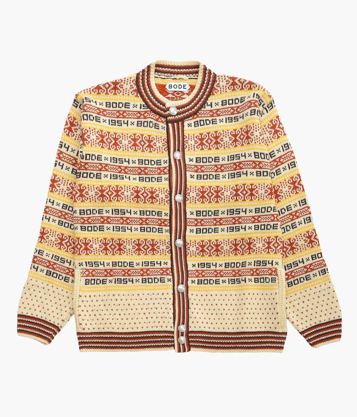 BODE ''MARZIPAN CARDIGAN'' (MULTI)