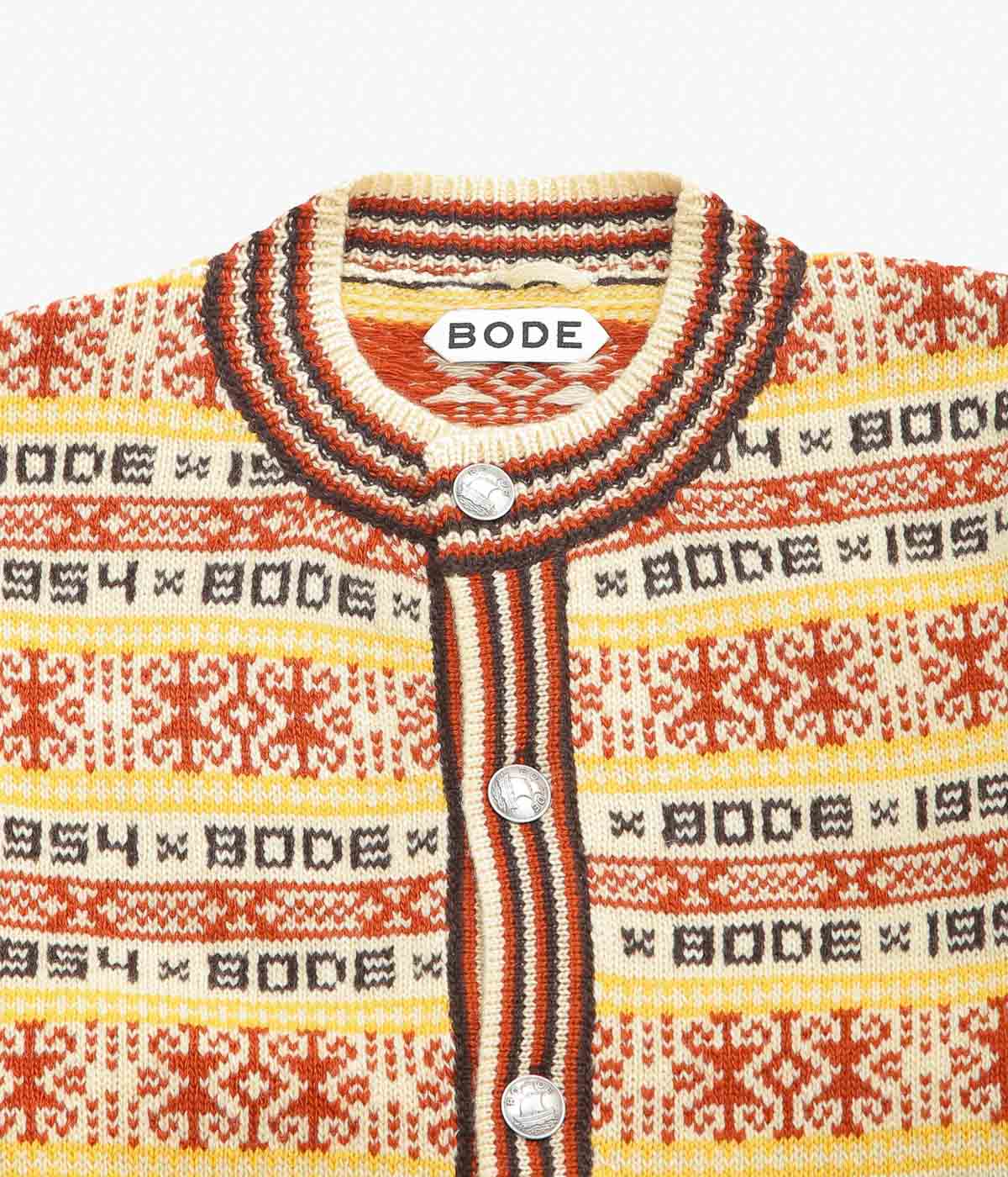 BODE ''MARZIPAN CARDIGAN'' (MULTI)