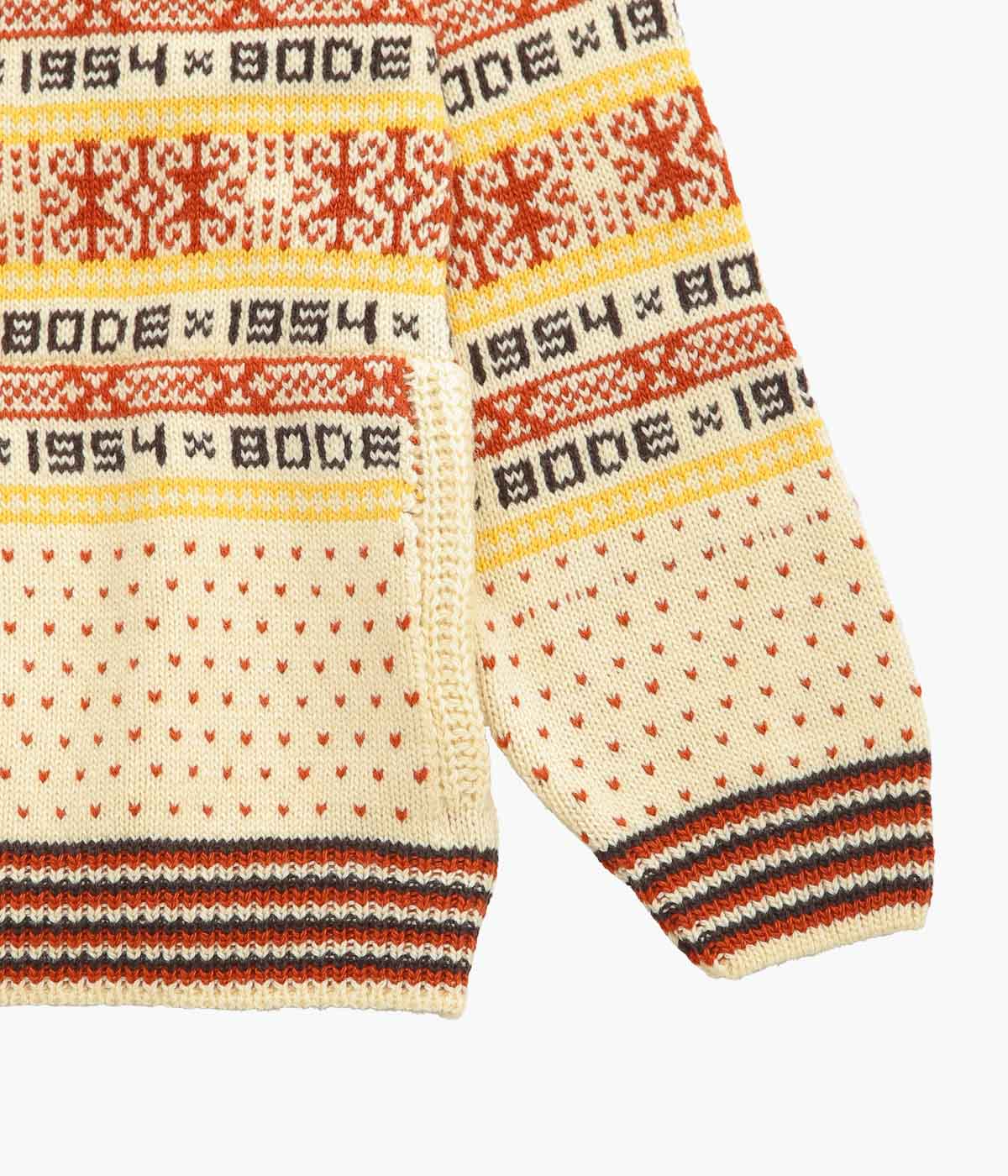 BODE ''MARZIPAN CARDIGAN'' (MULTI)