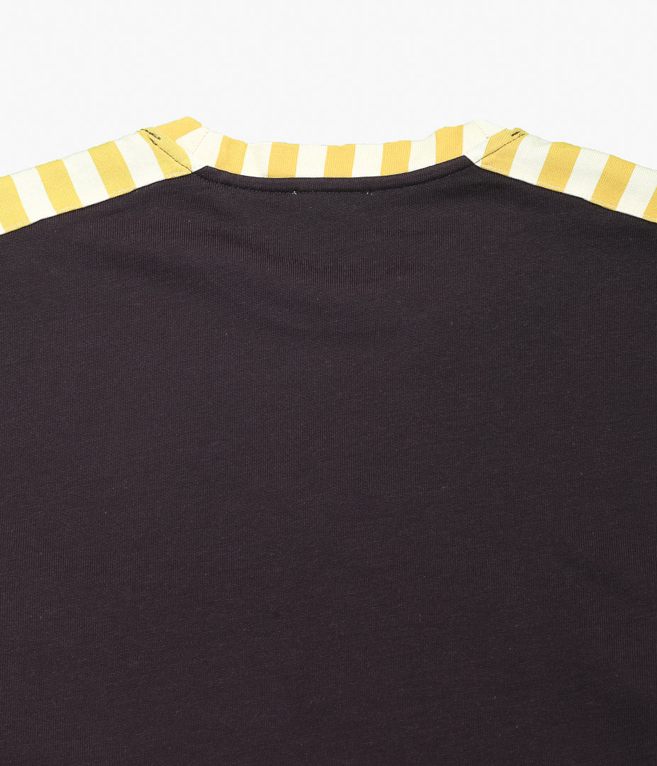 BODE ''MEDALIST APPLIQUE LONG SLEEVE TEE'' (BROWN BLACK)