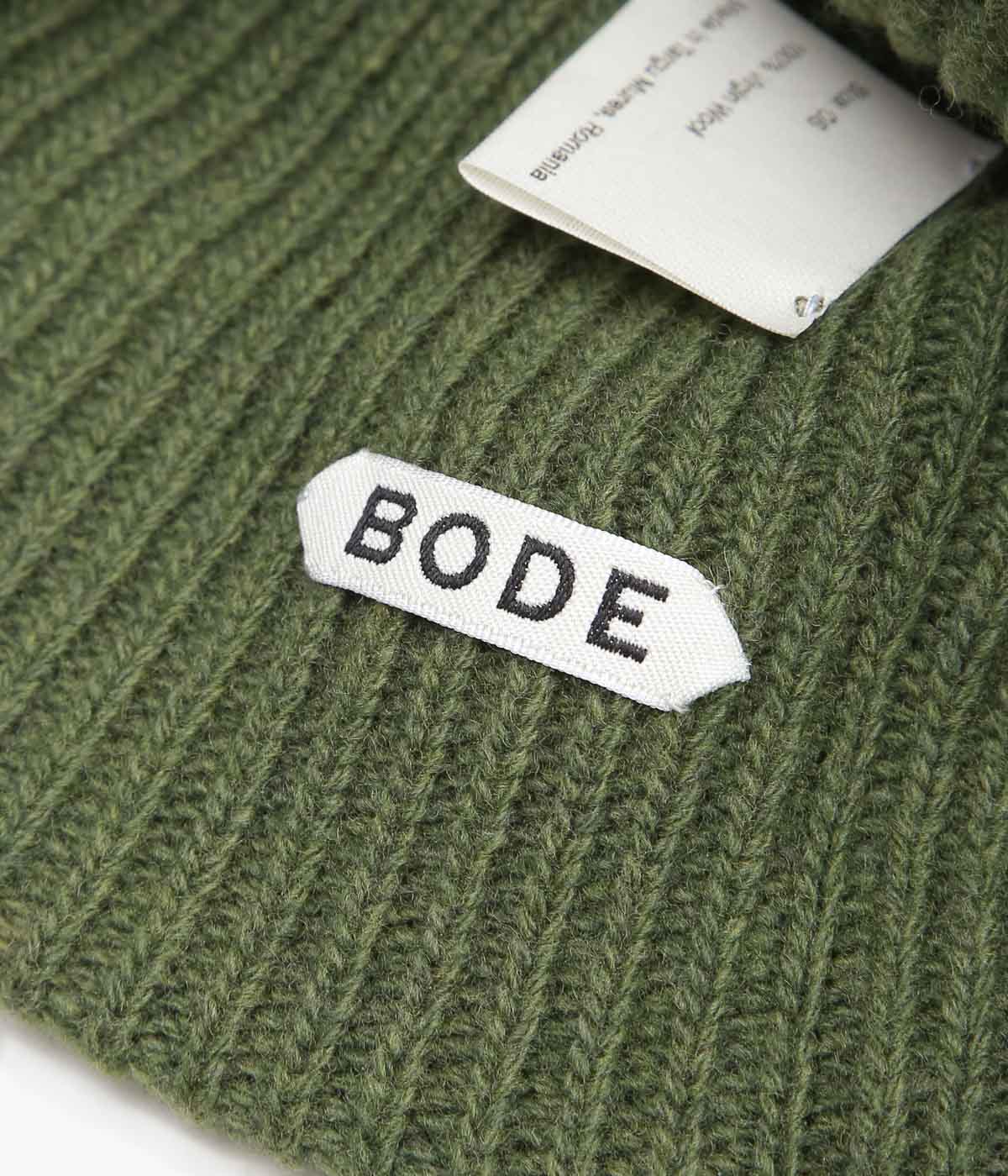 BODE ''MORITZ HAT'' (GREEN MULTI)