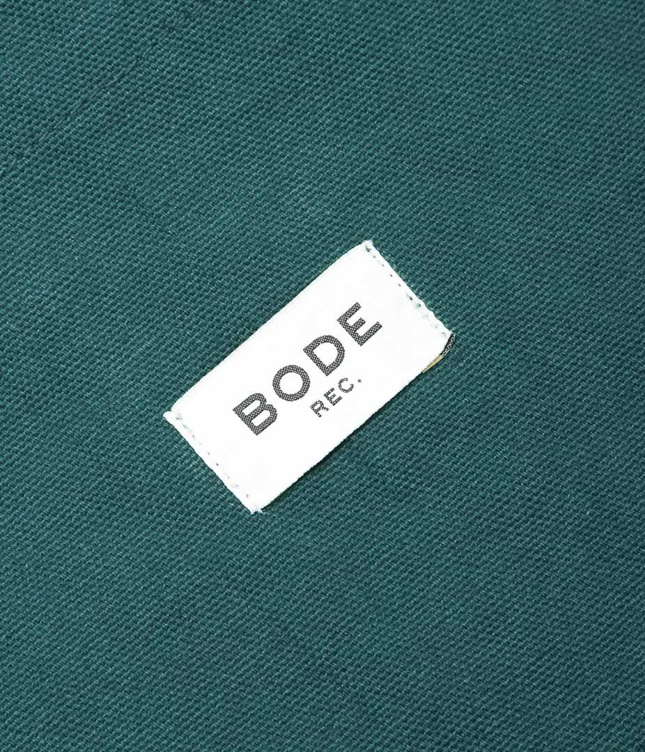 BODE ''PARAKEET STRIPE TOTE'' (GREEN MULTI)