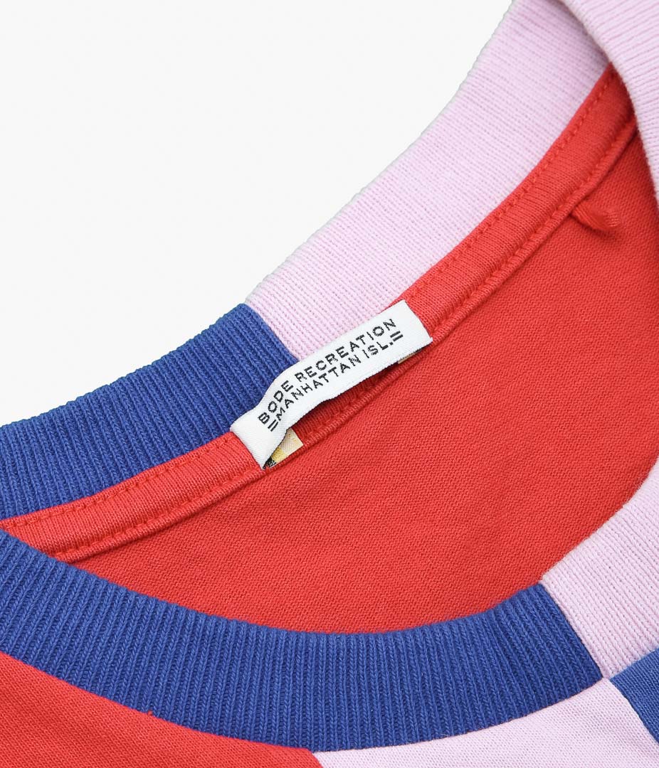 BODE ''RACING STRIPE TEE'' (CADMIUM RED)