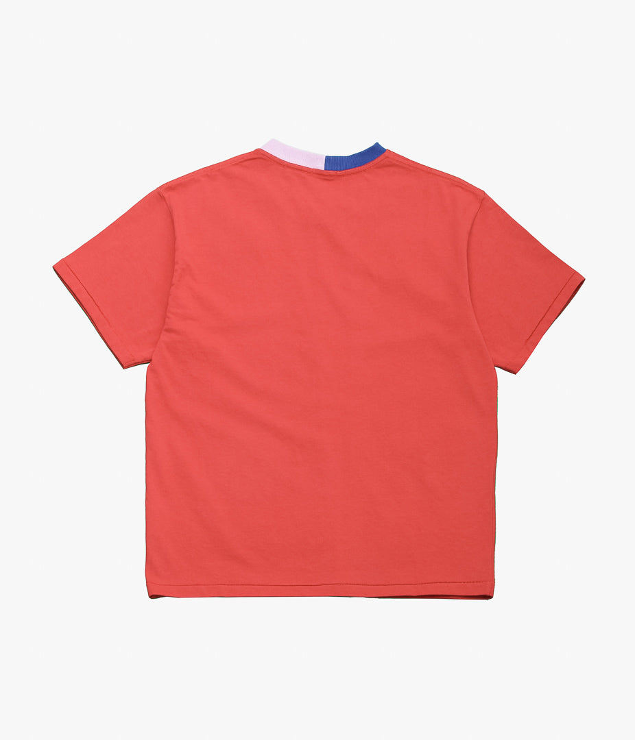 BODE ''RACING STRIPE TEE'' (CADMIUM RED)