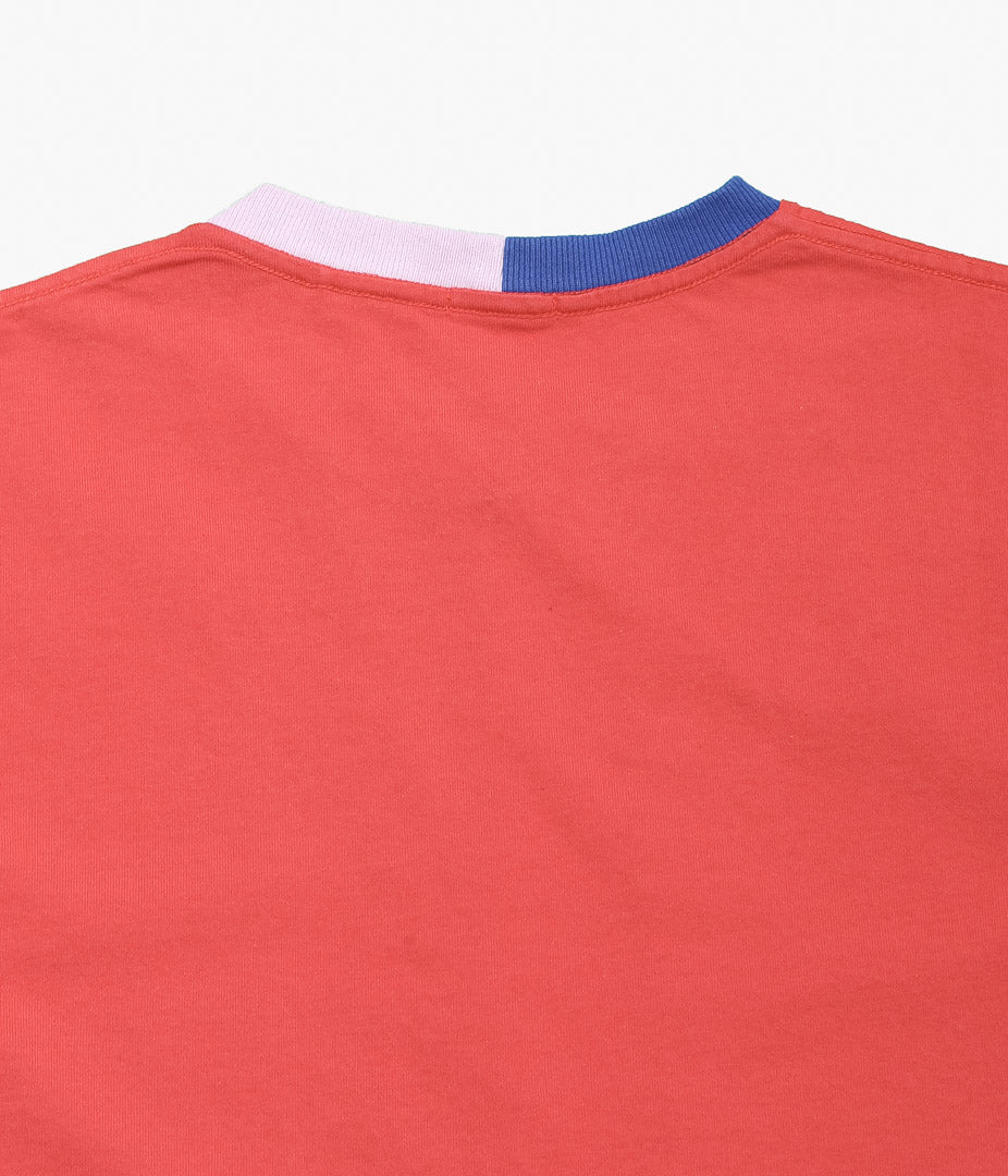 BODE ''RACING STRIPE TEE'' (CADMIUM RED)