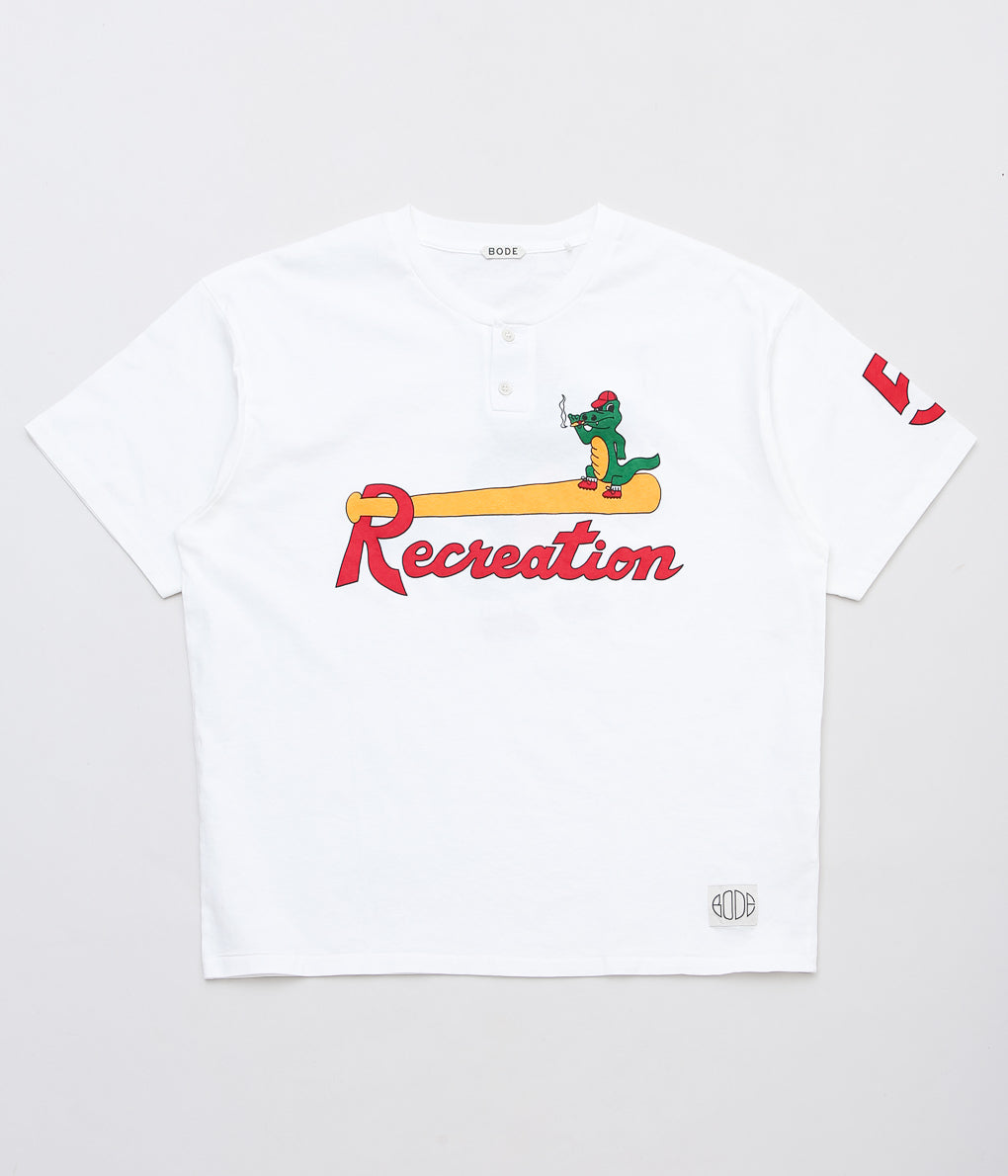 BODE ''REPTILE REC TEE'' (CREAM)