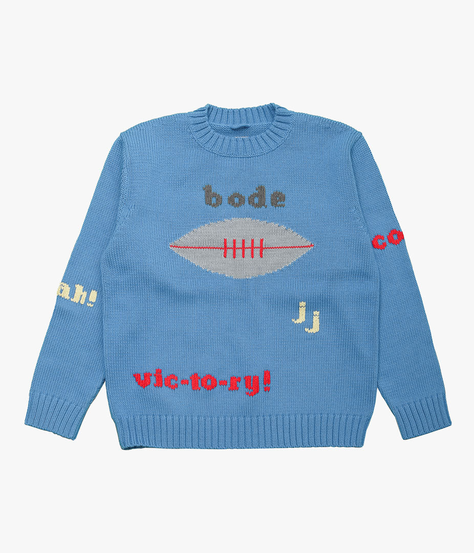 BODE ''SPIRIT SWEATER'' (BLUE)