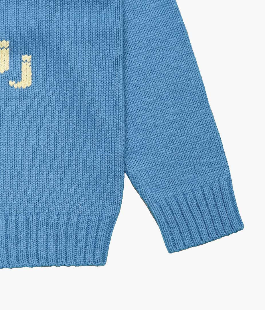 BODE ''SPIRIT SWEATER'' (BLUE)