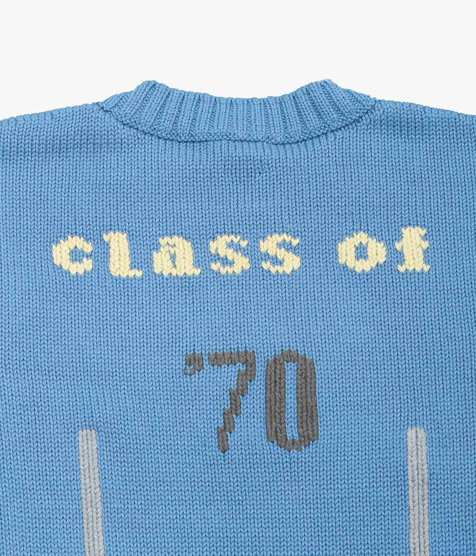 BODE ''SPIRIT SWEATER'' (BLUE)