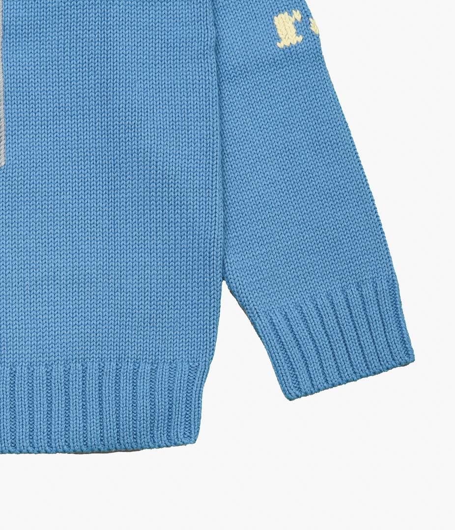 BODE ''SPIRIT SWEATER'' (BLUE)