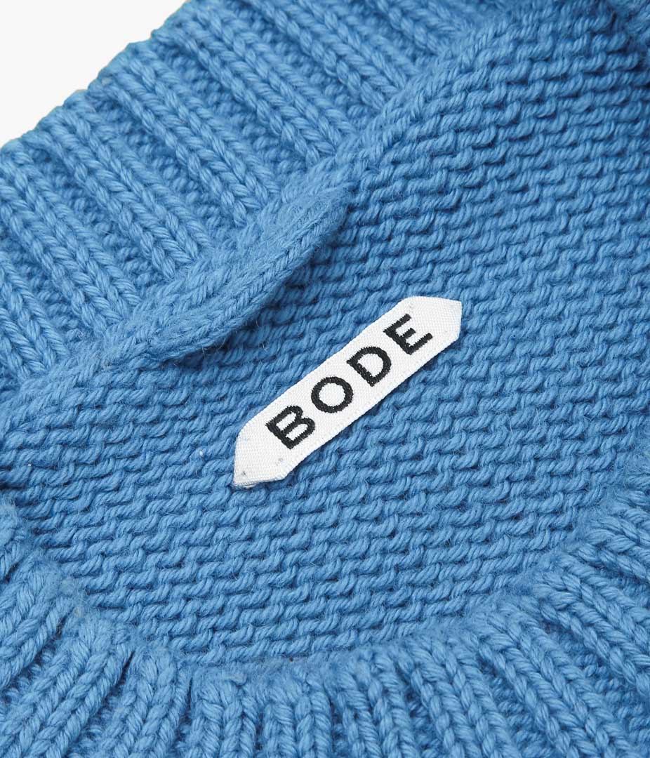 BODE ''SPIRIT SWEATER'' (BLUE)