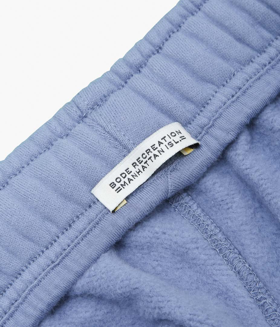 BODE ''WARMUP PATCH JOGGERS'' (BLUE GRAY)