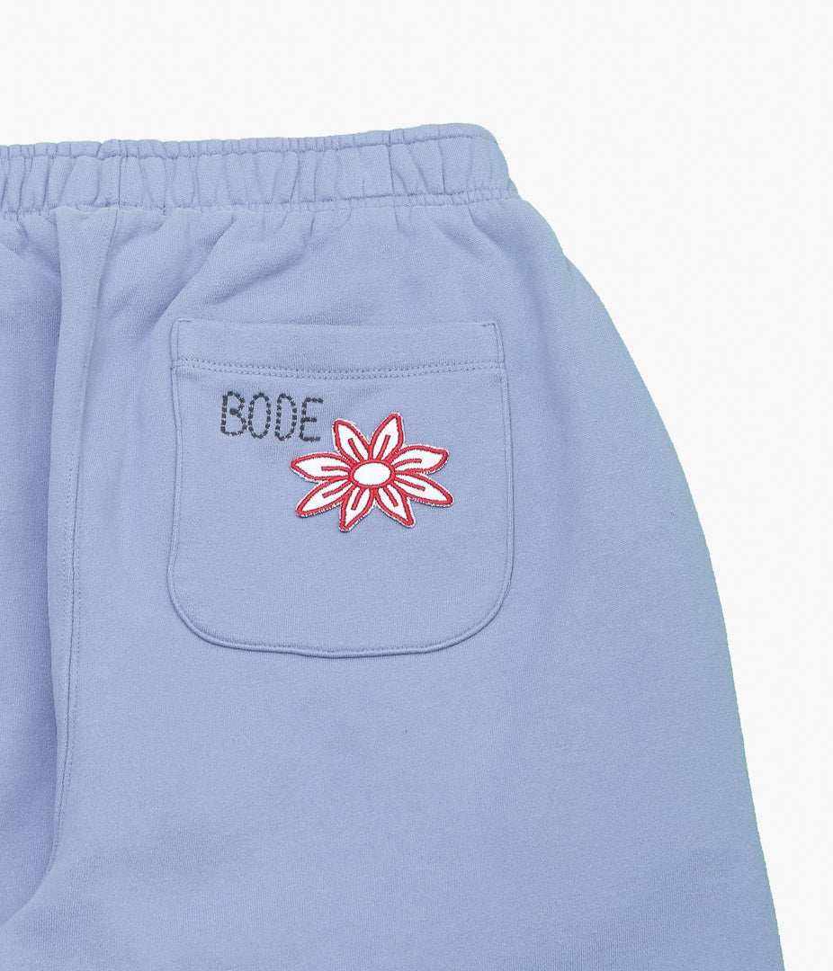 BODE ''WARMUP PATCH JOGGERS'' (BLUE GRAY)