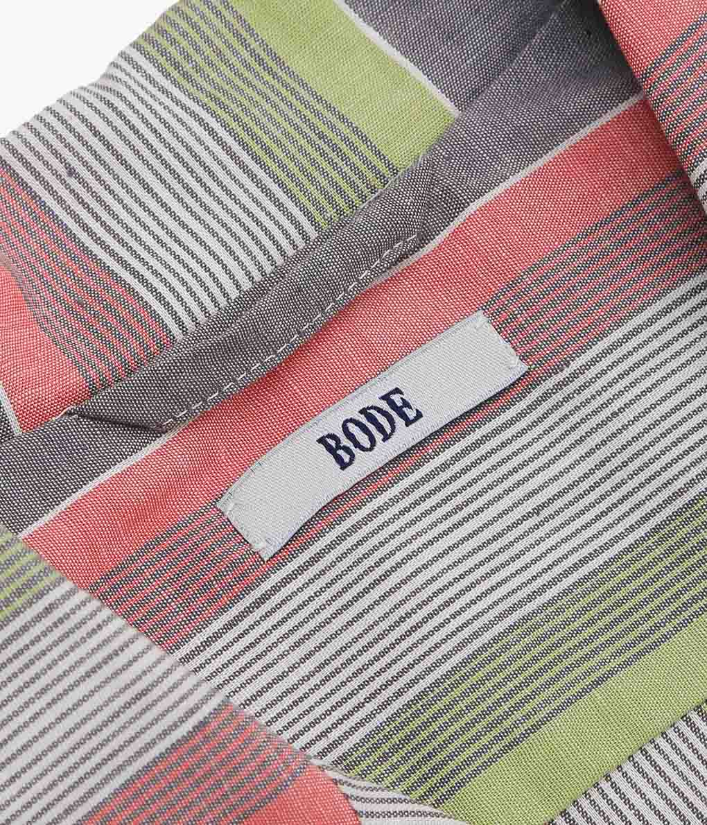 BODE ''WATERMELON STRIPE LS SHIRT'' (MULTI)