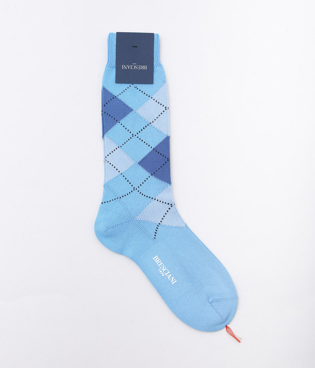 BRESCIANI ''ARGYLE''(BLUE)