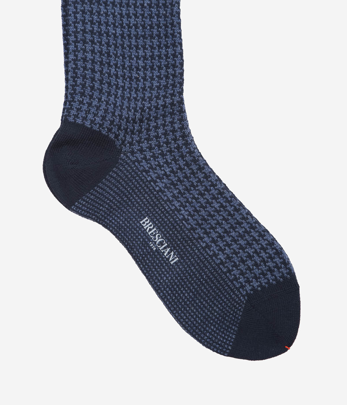 BRESCIANI ''HOUNDSTOOTH'' (NAVY X BLACK)