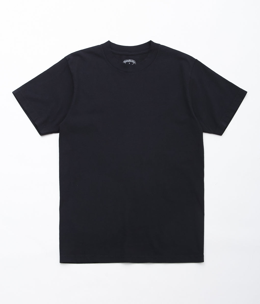 BROOKS BROTHERS ''BBJ EX KNT USA 2-PACK TEE'' (BLACK)