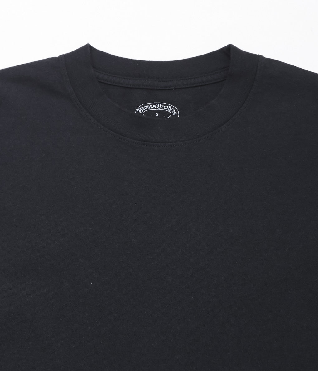 BROOKS BROTHERS ''BBJ EX KNT USA 2-PACK TEE'' (BLACK)