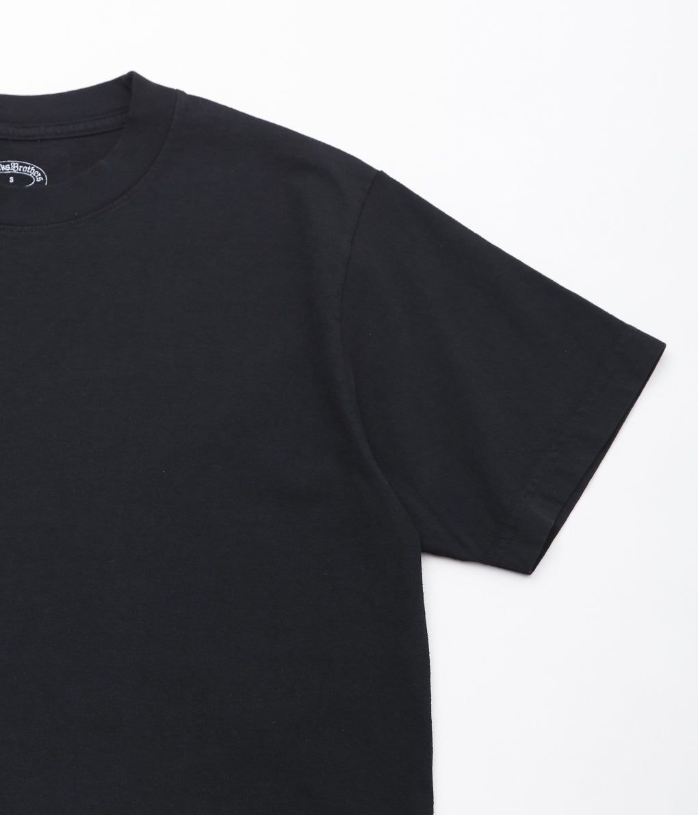 BROOKS BROTHERS ''BBJ EX KNT USA 2-PACK TEE'' (BLACK)