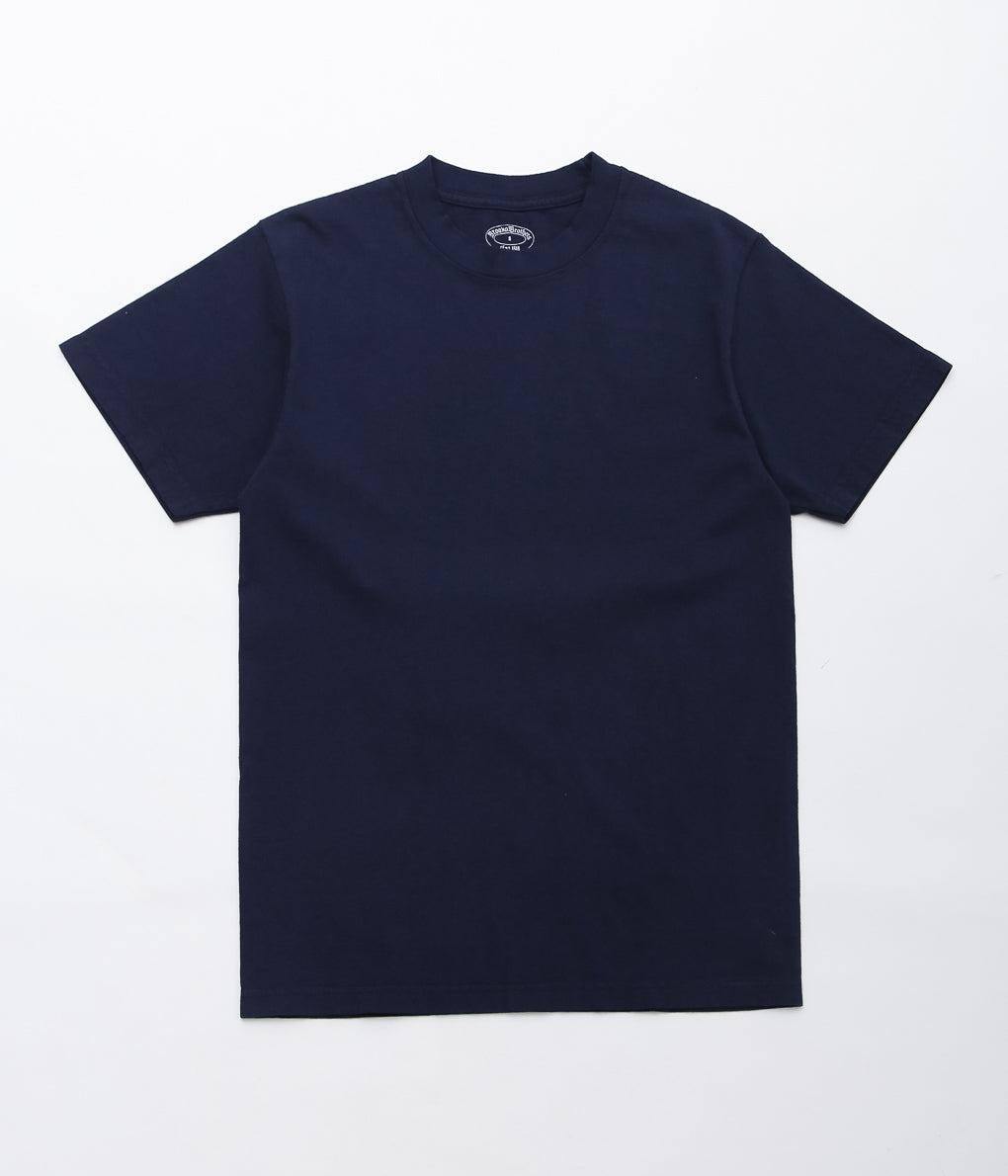 BROOKS BROTHERS ''BBJ EX KNT USA 2-PACK TEE'' (NAVY)