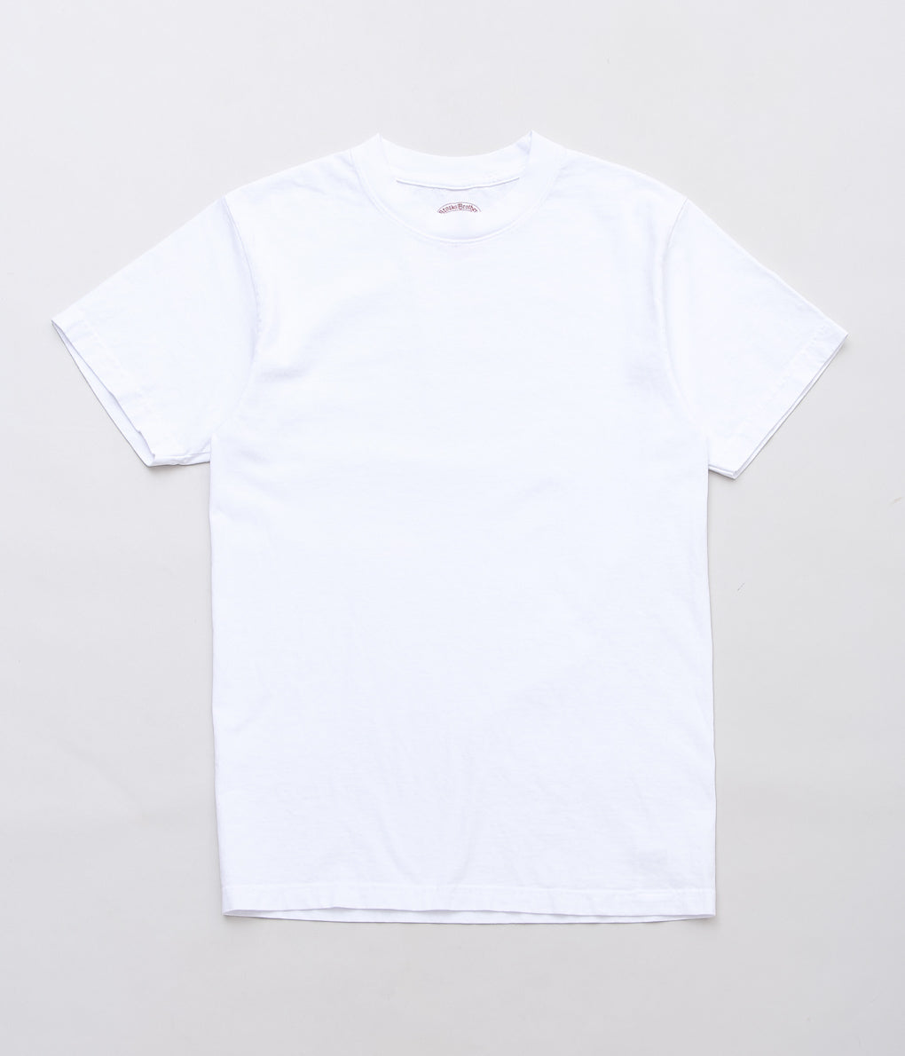 BROOKS BROTHERS ''BBJ EX KNT USA 2-PACK TEE'' (WHITE)
