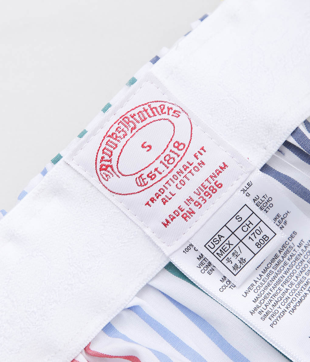 BROOKS BROTHERS ''BXR CTN BC ARCHIVE STP'' (BENGAL MULTI)