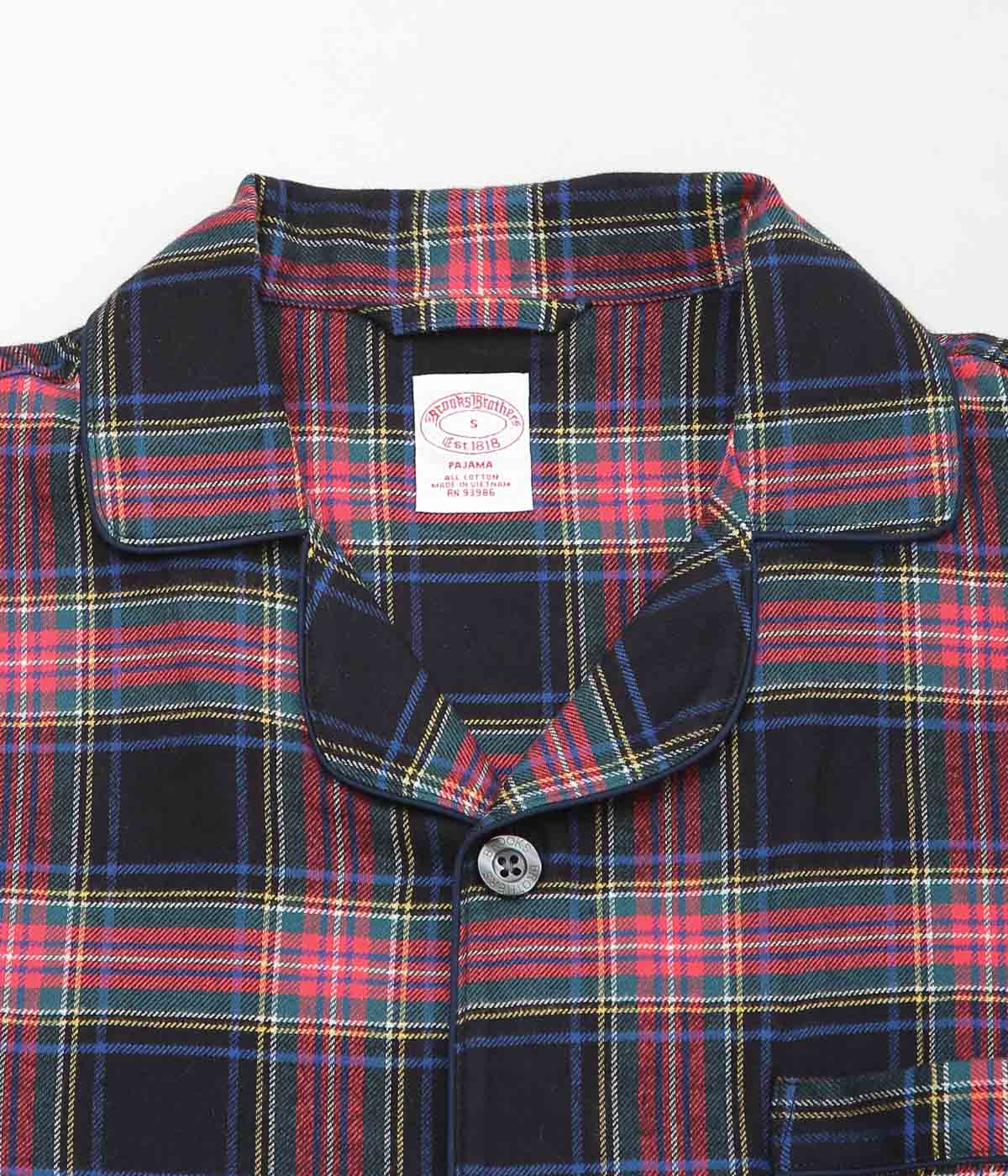BROOKS BROTHERS ''COTTON FLANNEL PAJAMA'' (BLACKSTEWART)