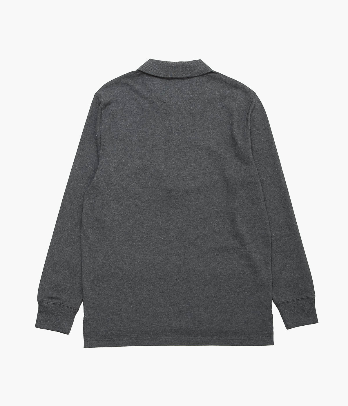 BROOKS BROTHERS ``GF POLO L/S'' (CHARCOAL)