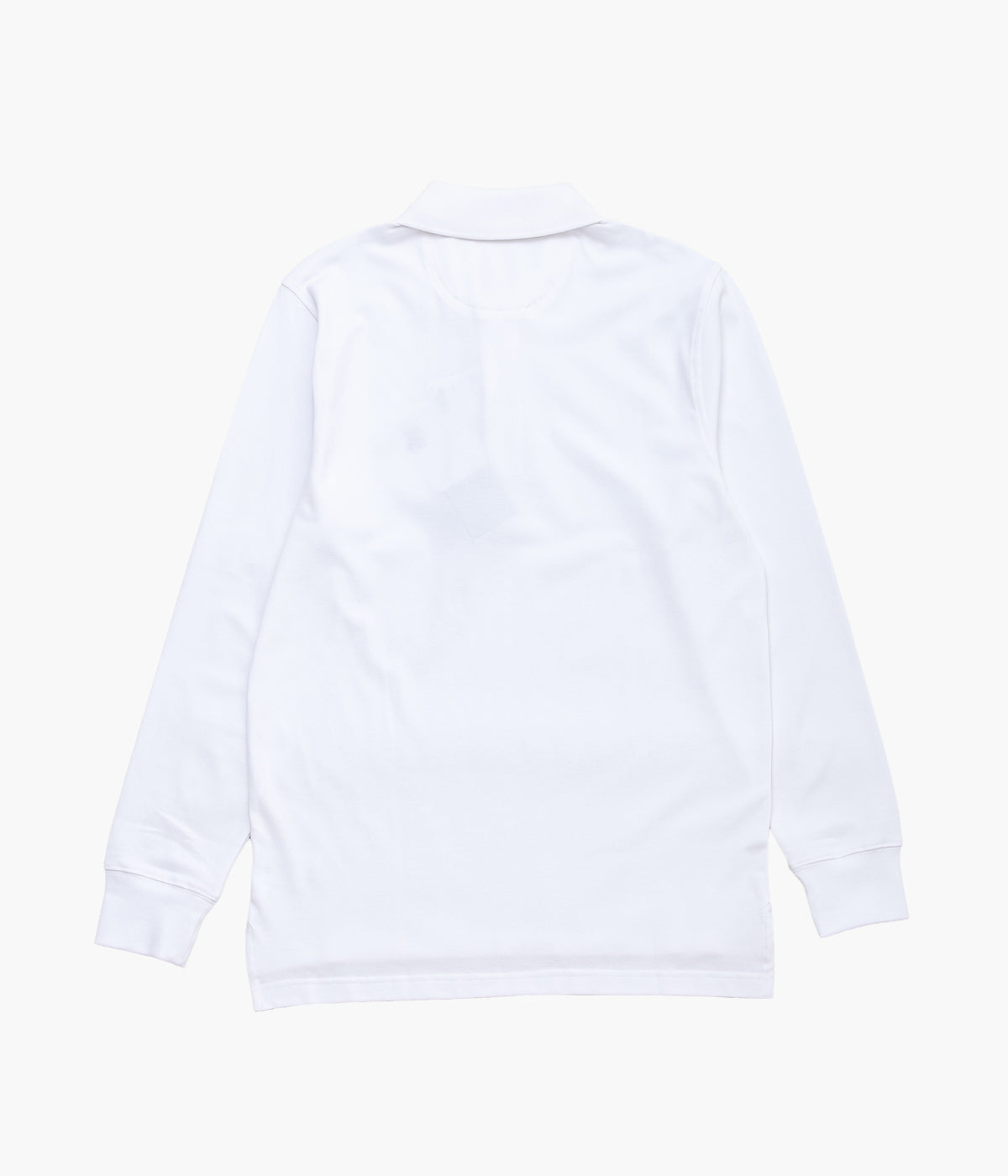 BROOKS BROTHERS ``GF POLO L/S'' (WHITE)