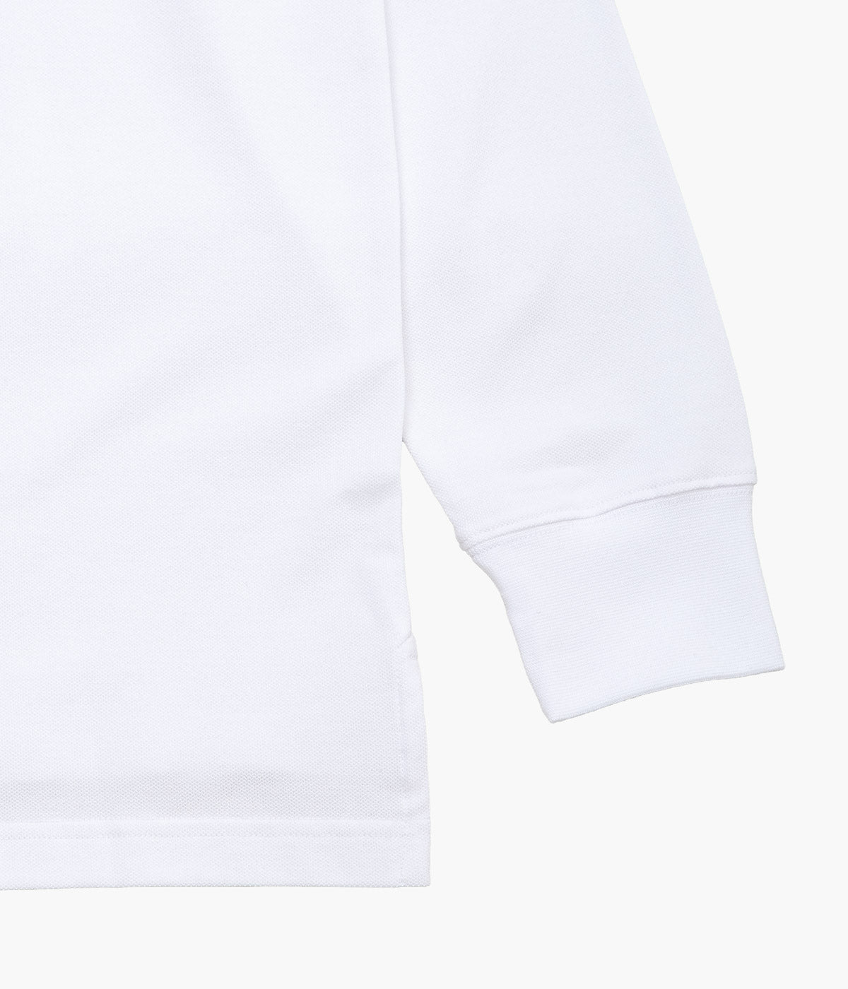 BROOKS BROTHERS ``GF POLO L/S'' (WHITE)