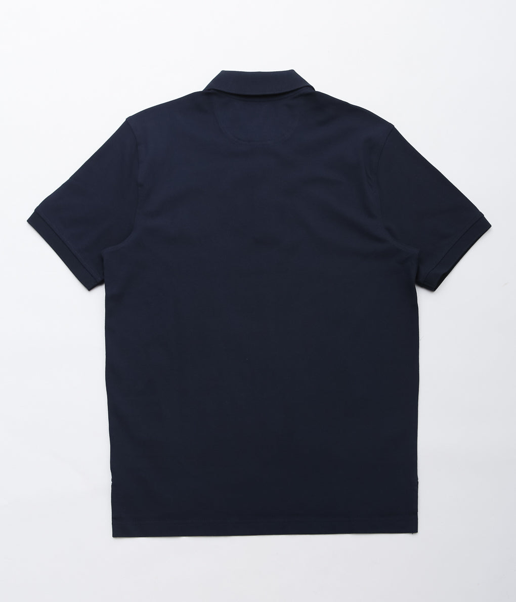 BROOKS BROTHERS ''KNIT SS SUPIMA STRETCH POLO ORG'' (NAVY)