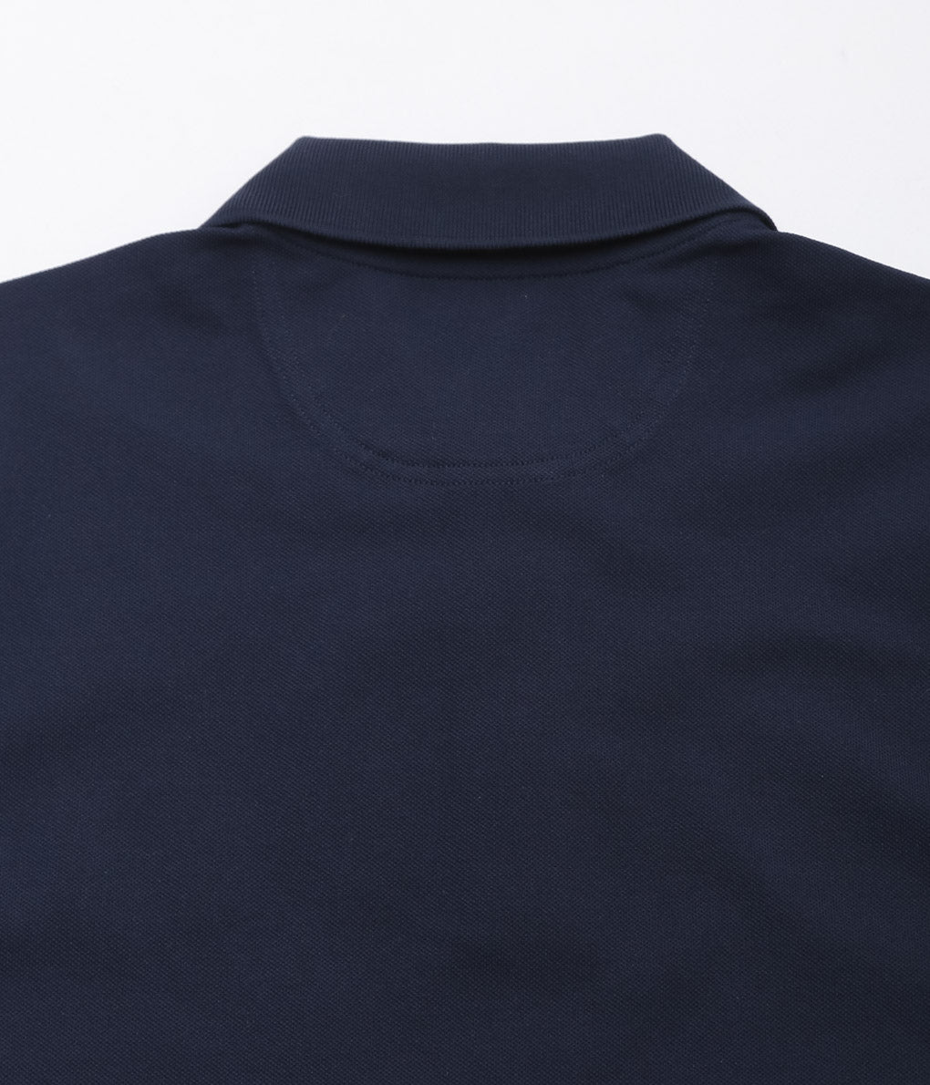 BROOKS BROTHERS ''KNIT SS SUPIMA STRETCH POLO ORG'' (NAVY)