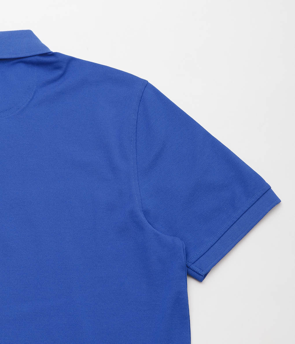 BROOKS BROTHERS ''KNT SUPIMA STRETCH PIQUE GF POLO ''(NAVY)