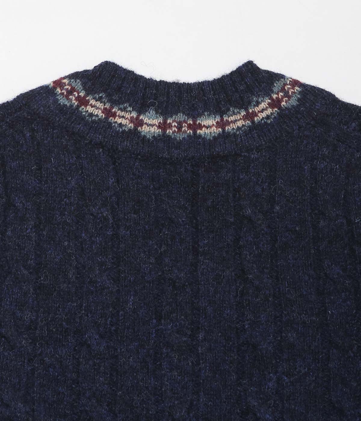 BROOKS BROTHERS ''V NECK TENNIS SWEATER'' (NAVY HTR)