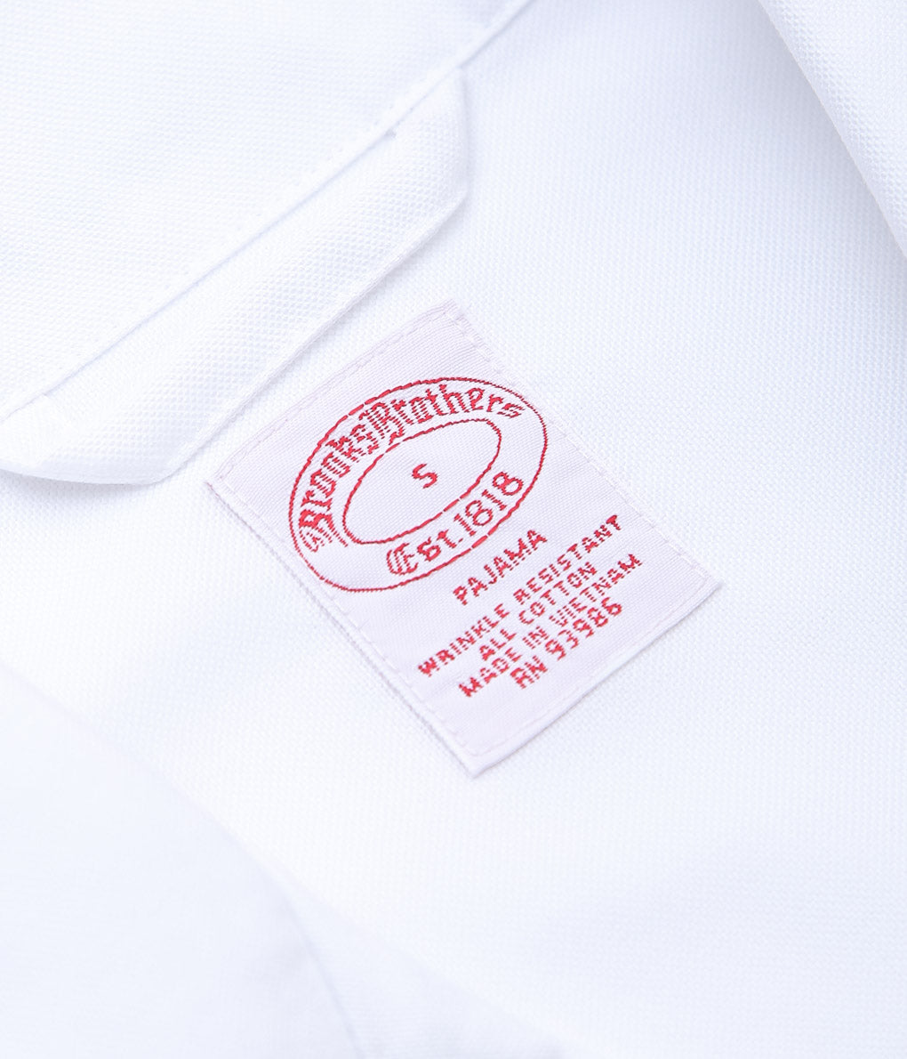 BROOKS BROTHERS ''PJ OG OX''(WHITE)