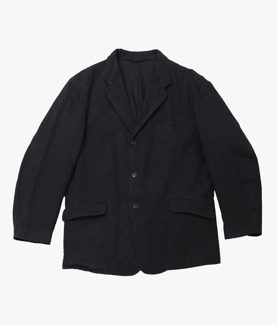 COMOLI ''블랙 드릴 재킷 ''(BLACK)