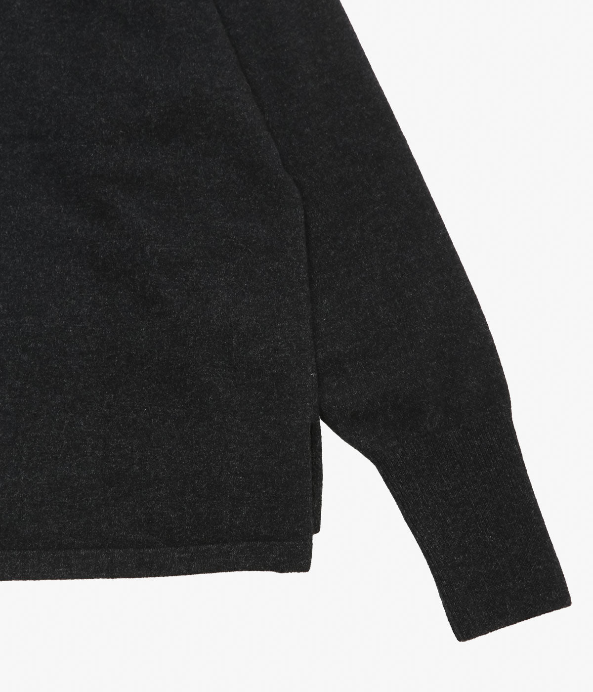 COMOLI ''Cashmere COMOLI Knit'' (CHARCOAL)