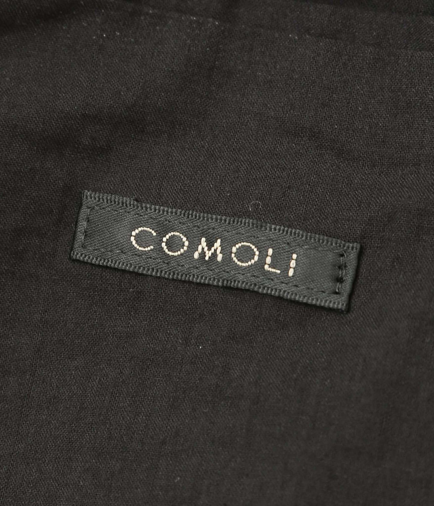 COMOLI ''カシミヤシルク 3Bジャケット'' (CHARCOAL)