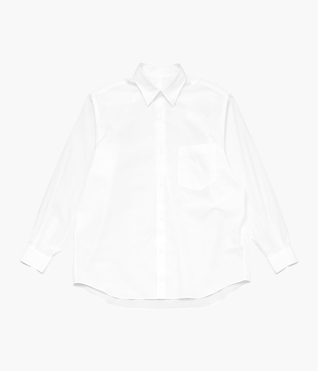 COMOLI / コモリシャツ (WHITE) コモリ シャツ WHITE – TIME AFTER