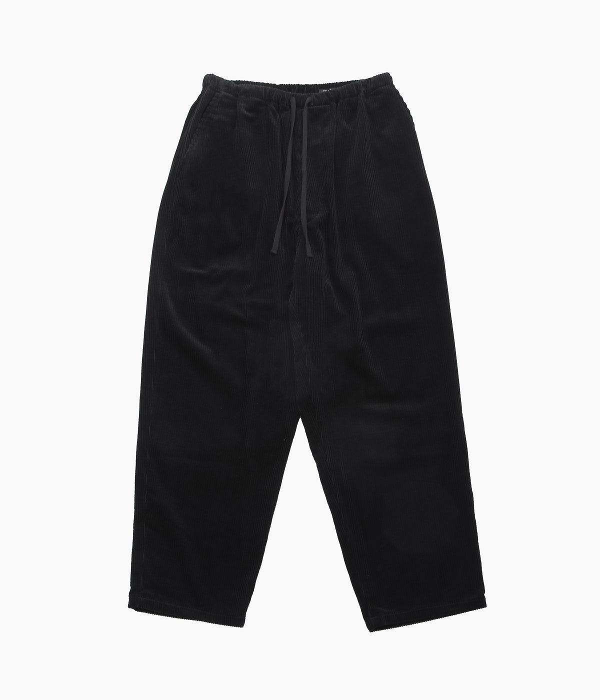 COMOLI ''コーデュロイ ドローストリングパンツ'' (BLACK) – THE STORE