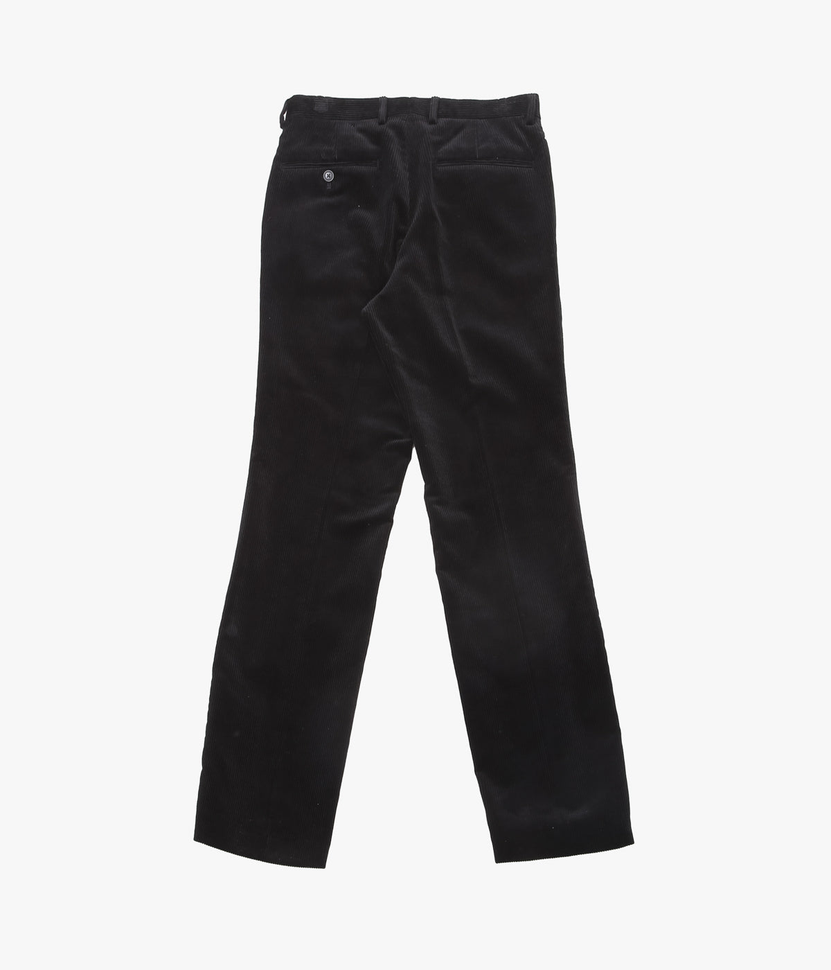 COMOLI Corduroy Piped Stem Pants (Black)