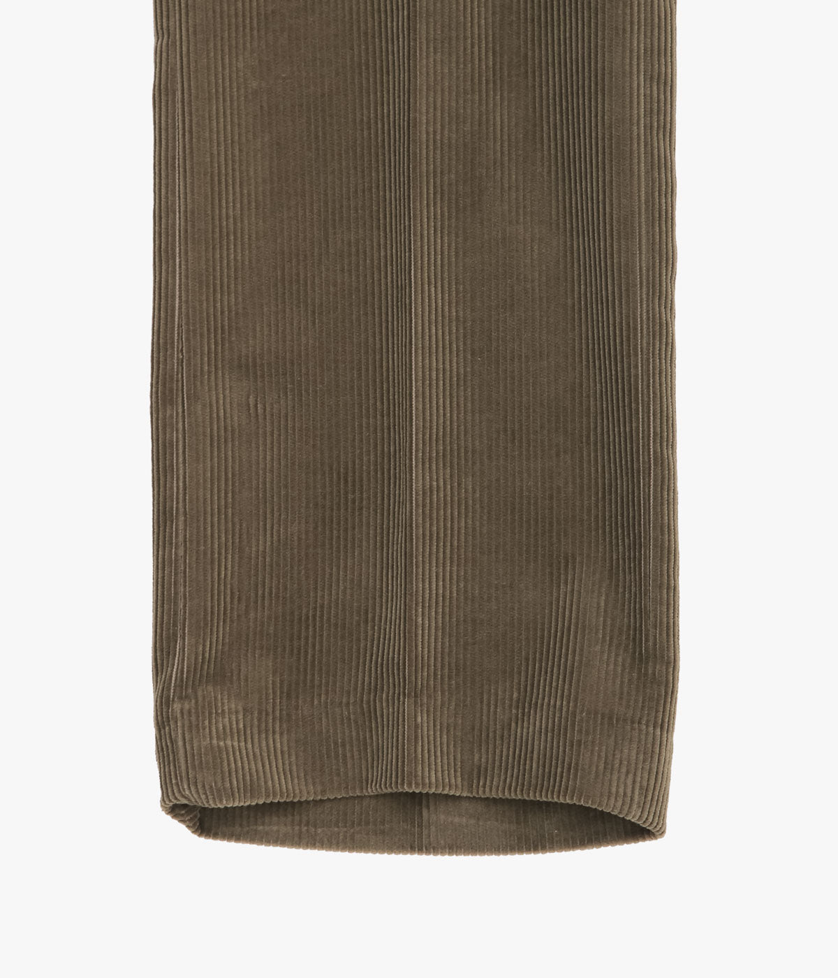COMOLI Corduroy Piped Stem Pants (KHAKI)