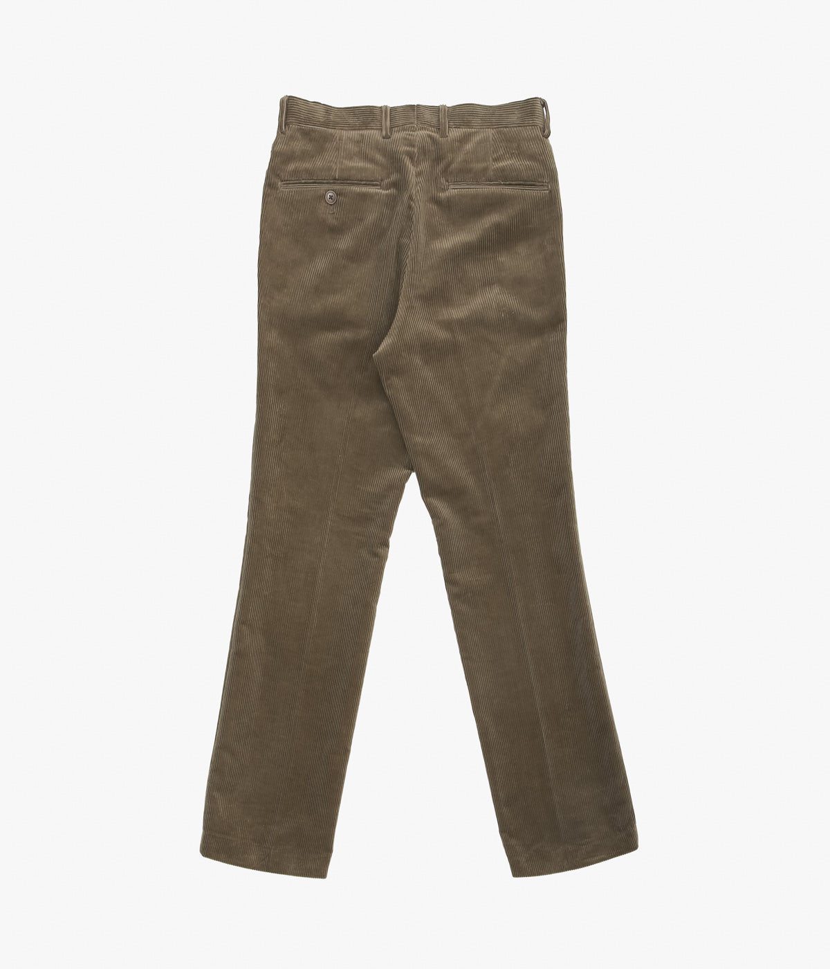 COMOLI Corduroy Piped Stem Pants (KHAKI)