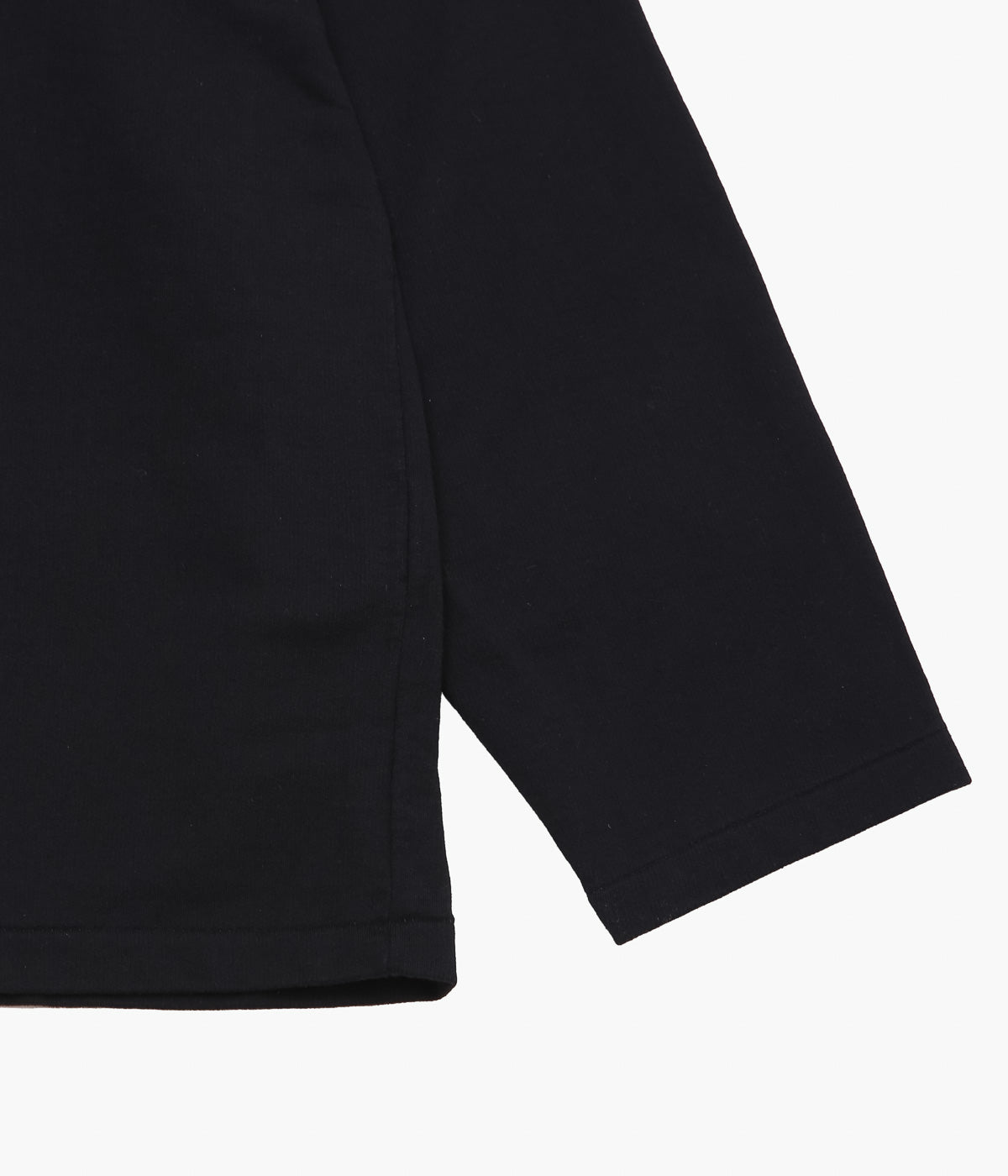 COMOLI ''コットン ボートネック'' (BLACK)