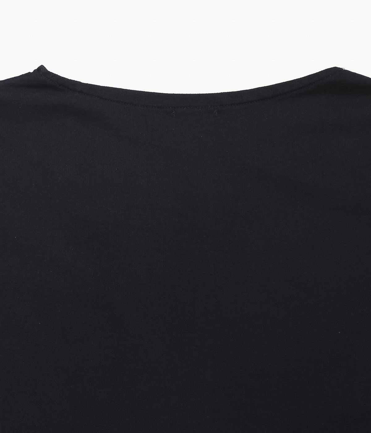 COMOLI ''コットン ボートネック'' (BLACK)