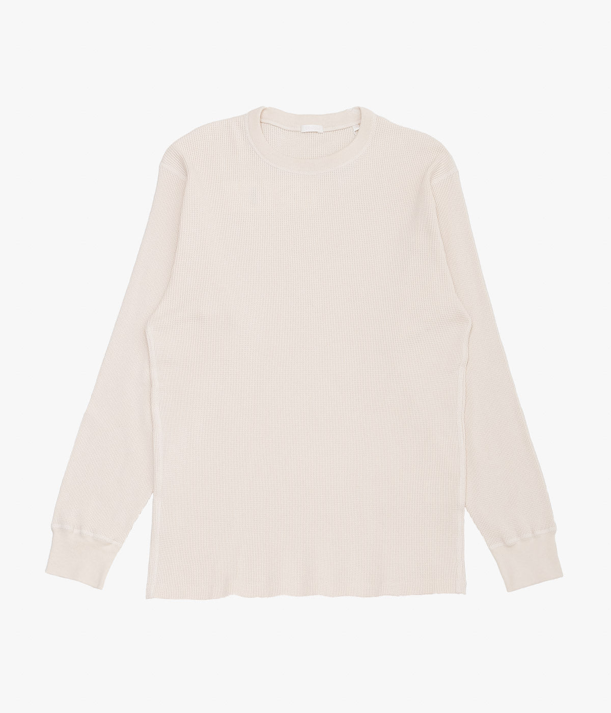 COMOLI ''コットンカシミヤ ワッフル長袖クルー'' (ECRU) – THE STORE